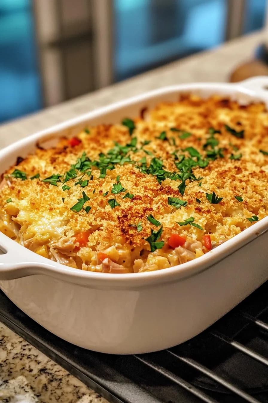 Cozy One Pot Tuna Casserole: A Family Favorite card