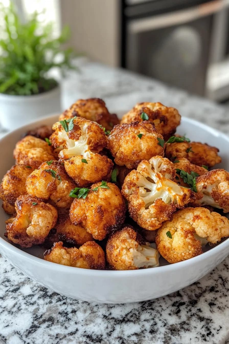 Crispy Air Fryer Cauliflower Delight card