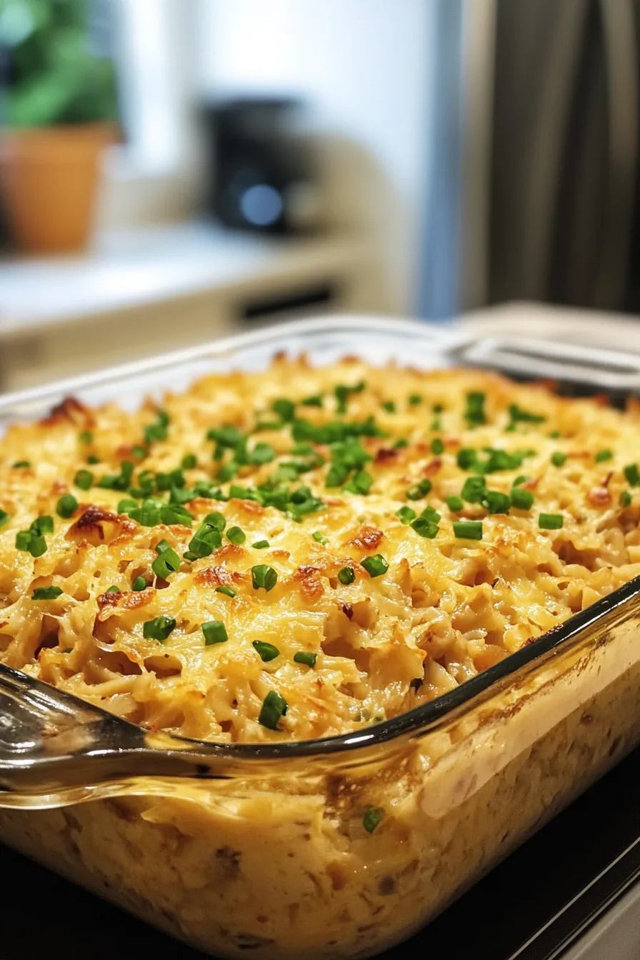Hearty One Pot Tuna Noodle Casserole card