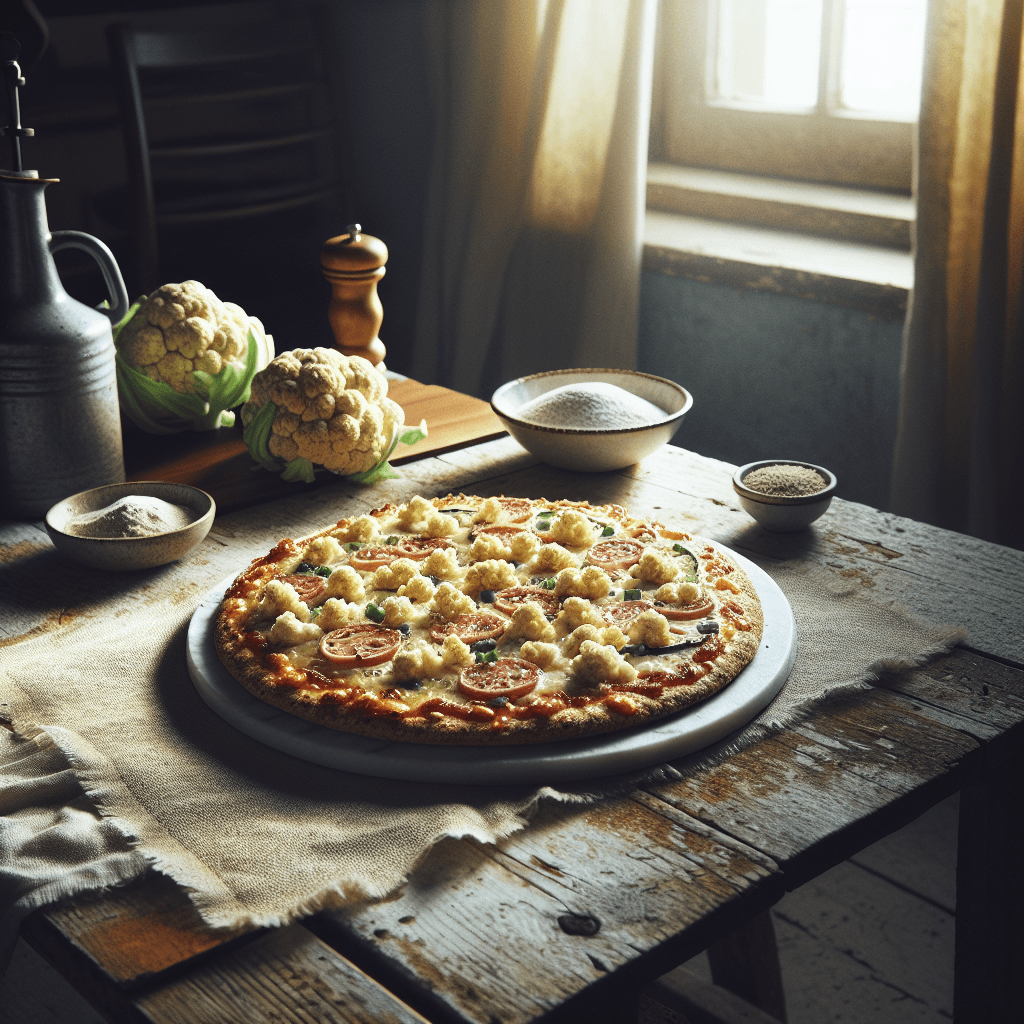 Savannah's Low Carb Cauliflower Crust Pizza