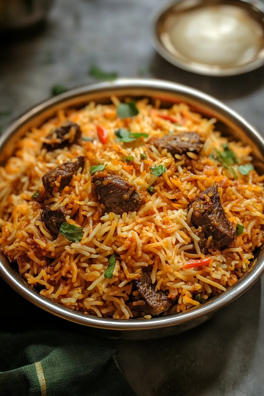 Savor the Flavor: One Pot Lamb Biryani card