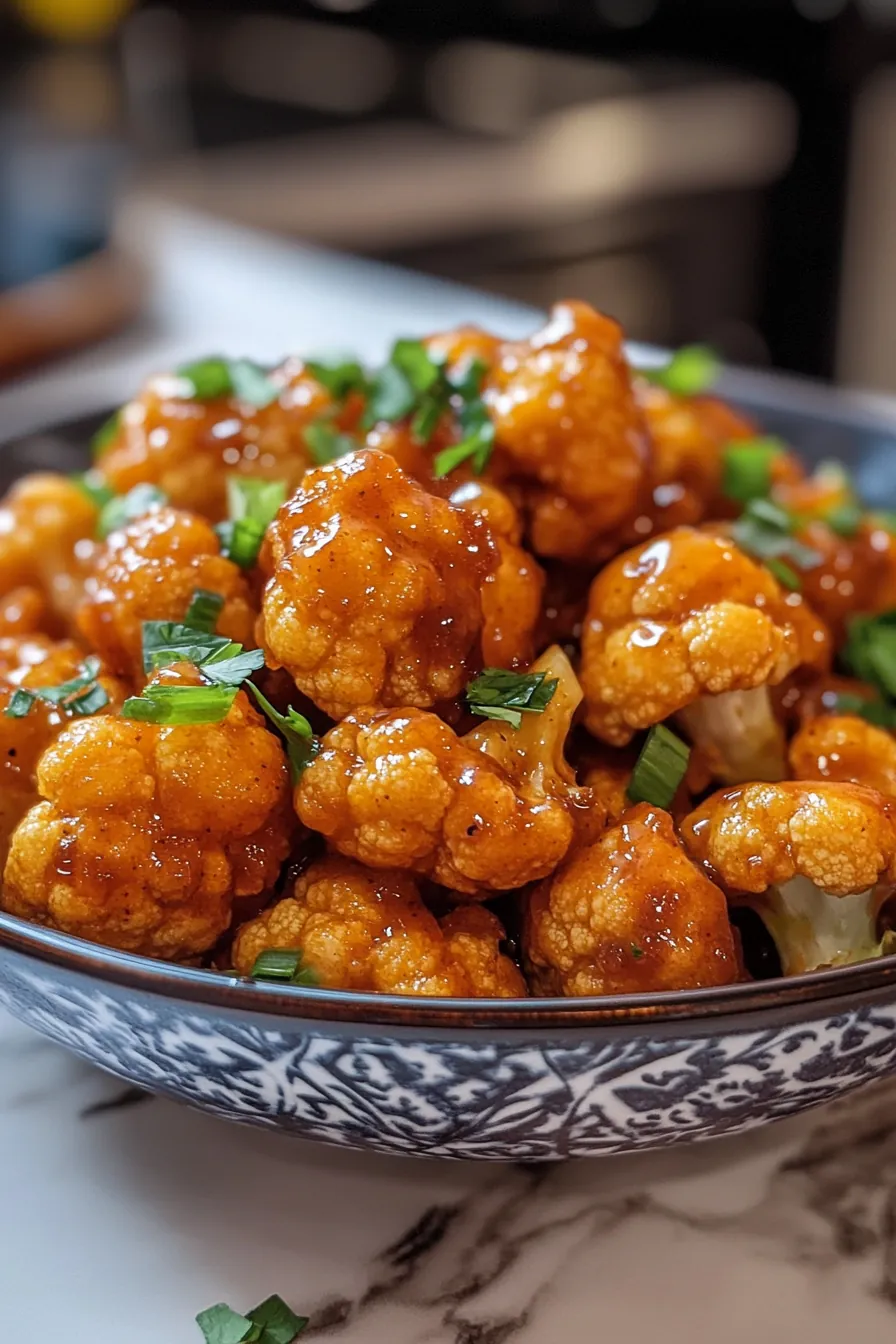 A bowl of vibrant, creamy cauliflower seasoned with herbs, ready in minutes.