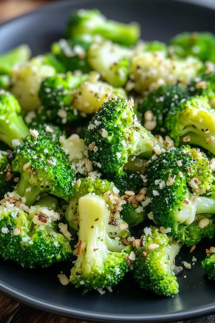 Quick and Easy Broccoli Almondine Side Dish card