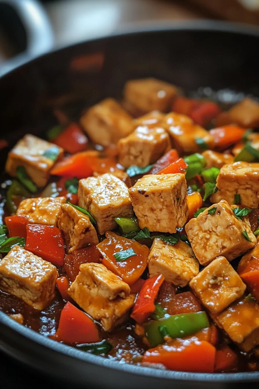 Quick and Easy Tofu Stir-Fry card