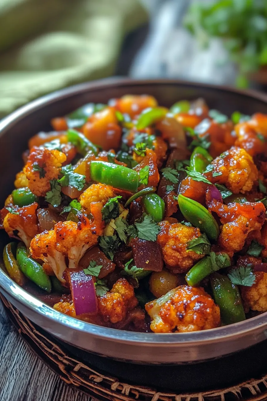 Quick and Flavorful Indian Cauliflower Stir-Fry card