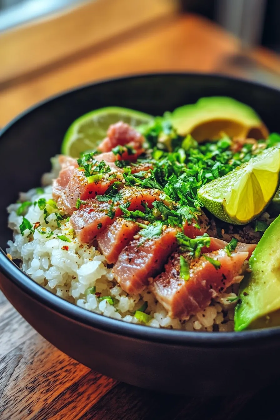 Effortless Quick Tuna Lunch with Avocado and Lime card