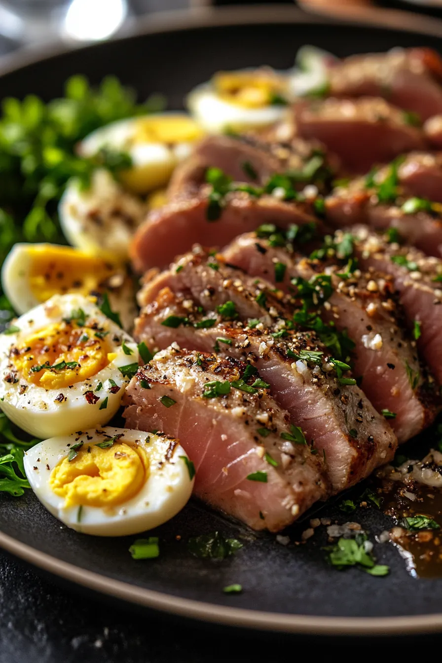 Savory Tuna and Egg Delight: A Coastal Culinary Experience card