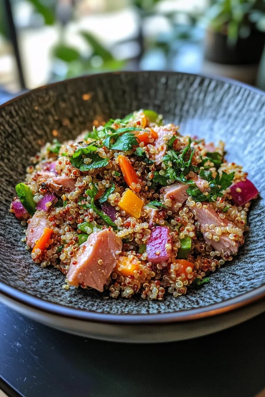 Zesty Quinoa and Tuna Salad card