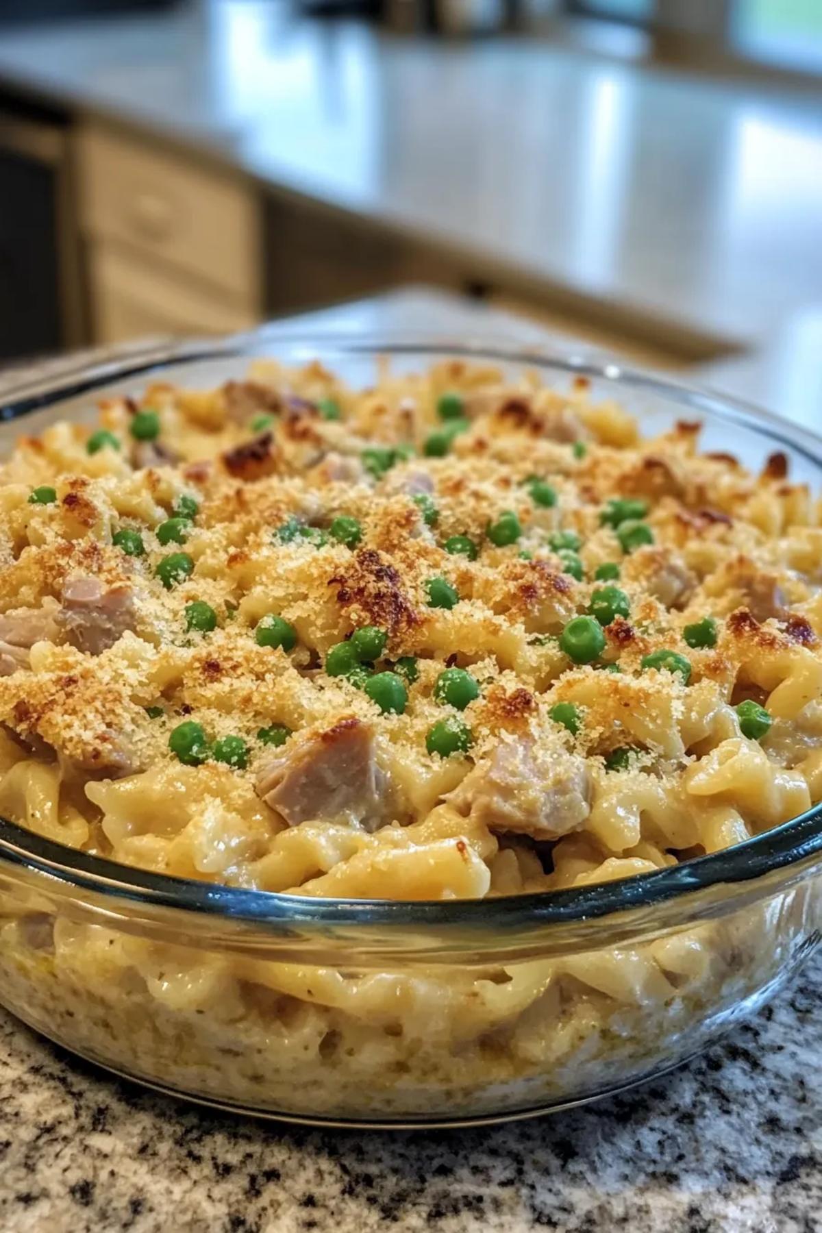 Hearty One Pot Tuna Noodle Casserole