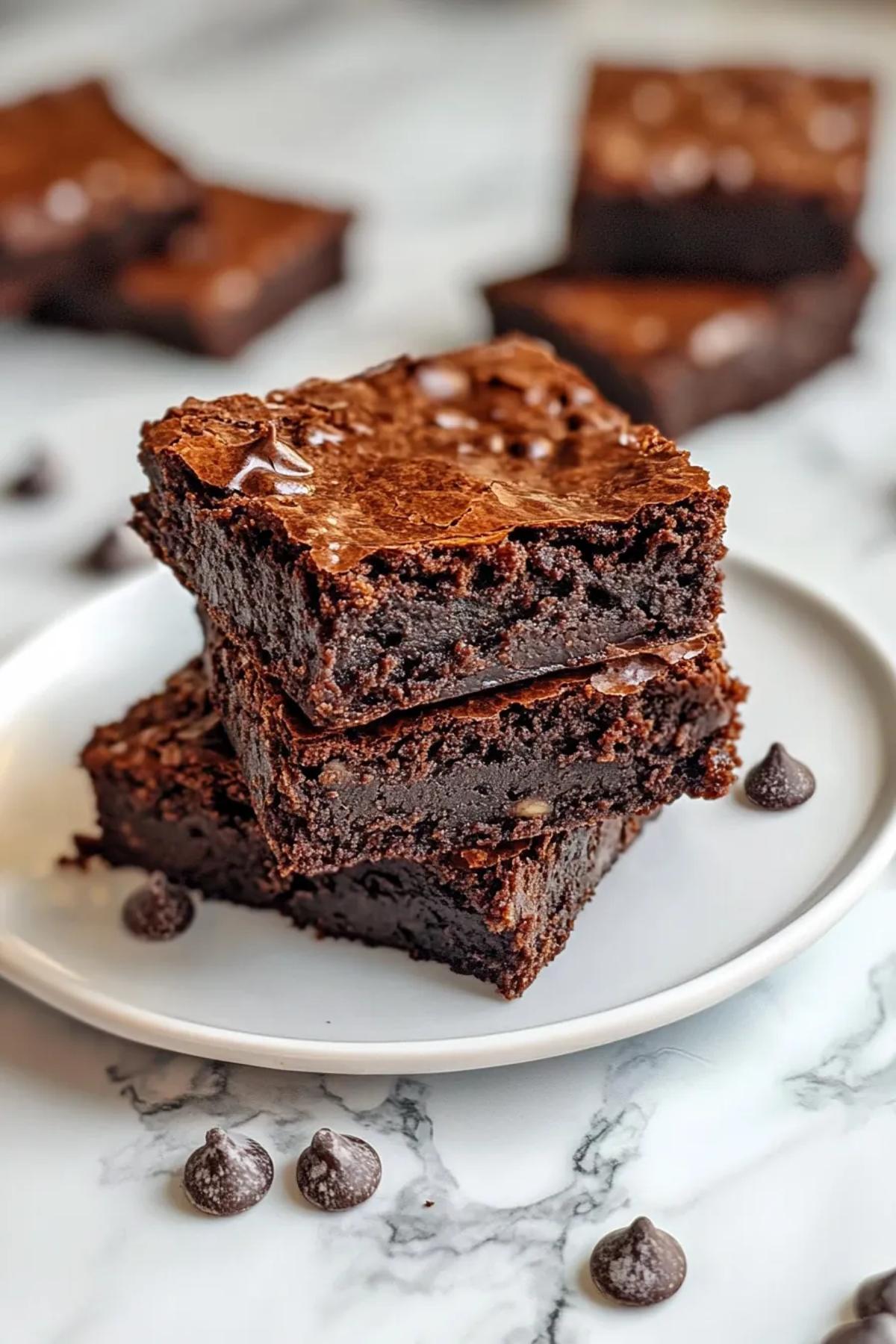 Decadent High Protein Sweet Potato Brownies