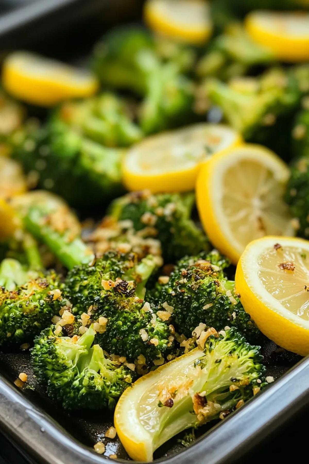 Effortless Oven-Roasted Broccoli with Lemon and Garlic
