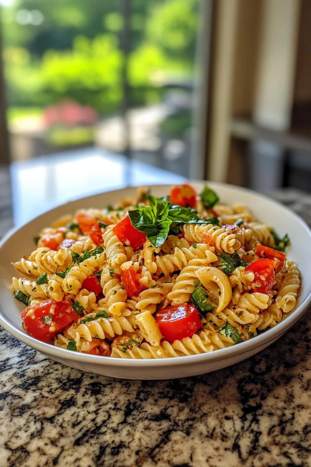 Sun‑Kissed Crispy Random Pasta Salad