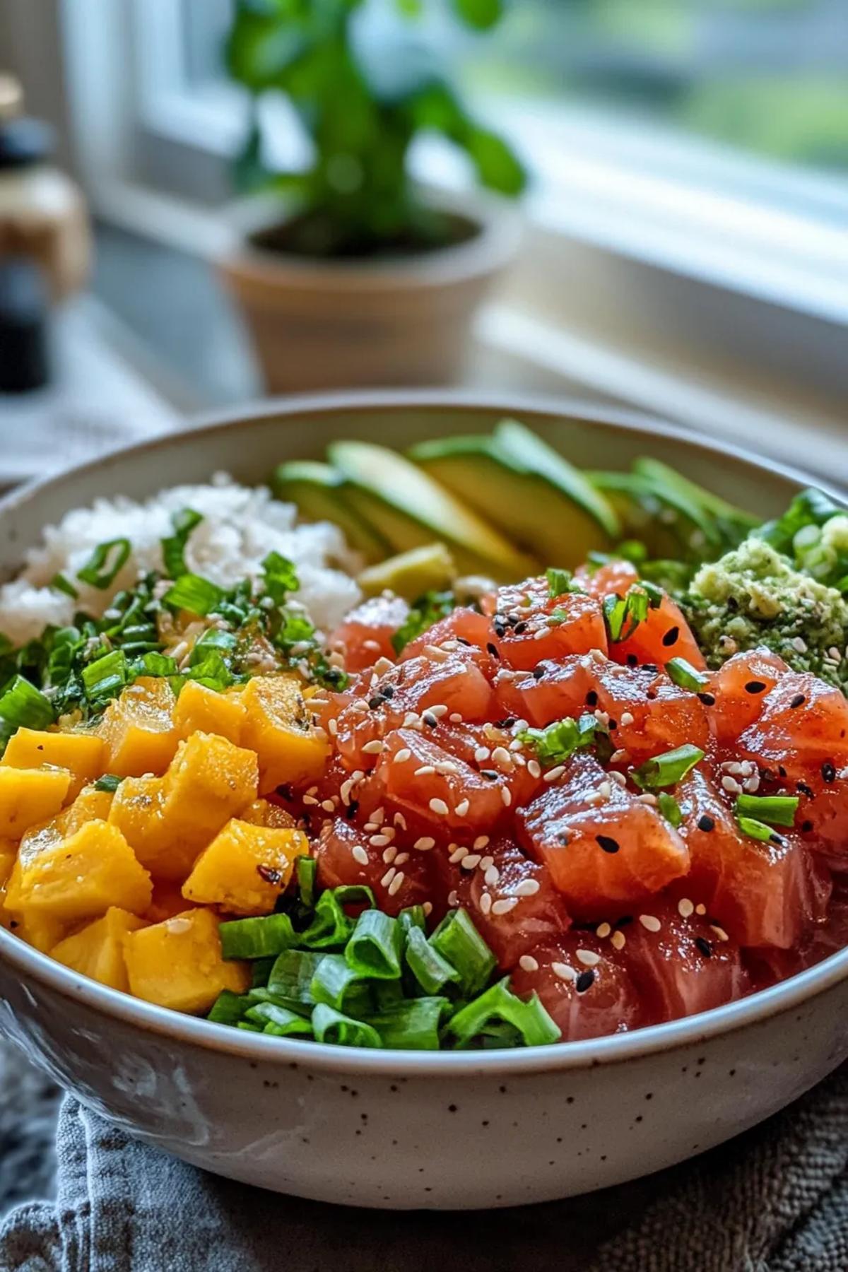 The Ultimate Fresh Tuna Poke Bowl